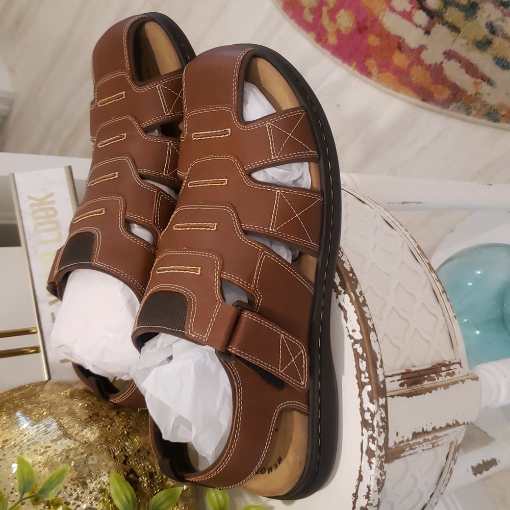 Dockers Mens Casual Searose Fishermans Sandals SZ 15M - Picture 2 of 8